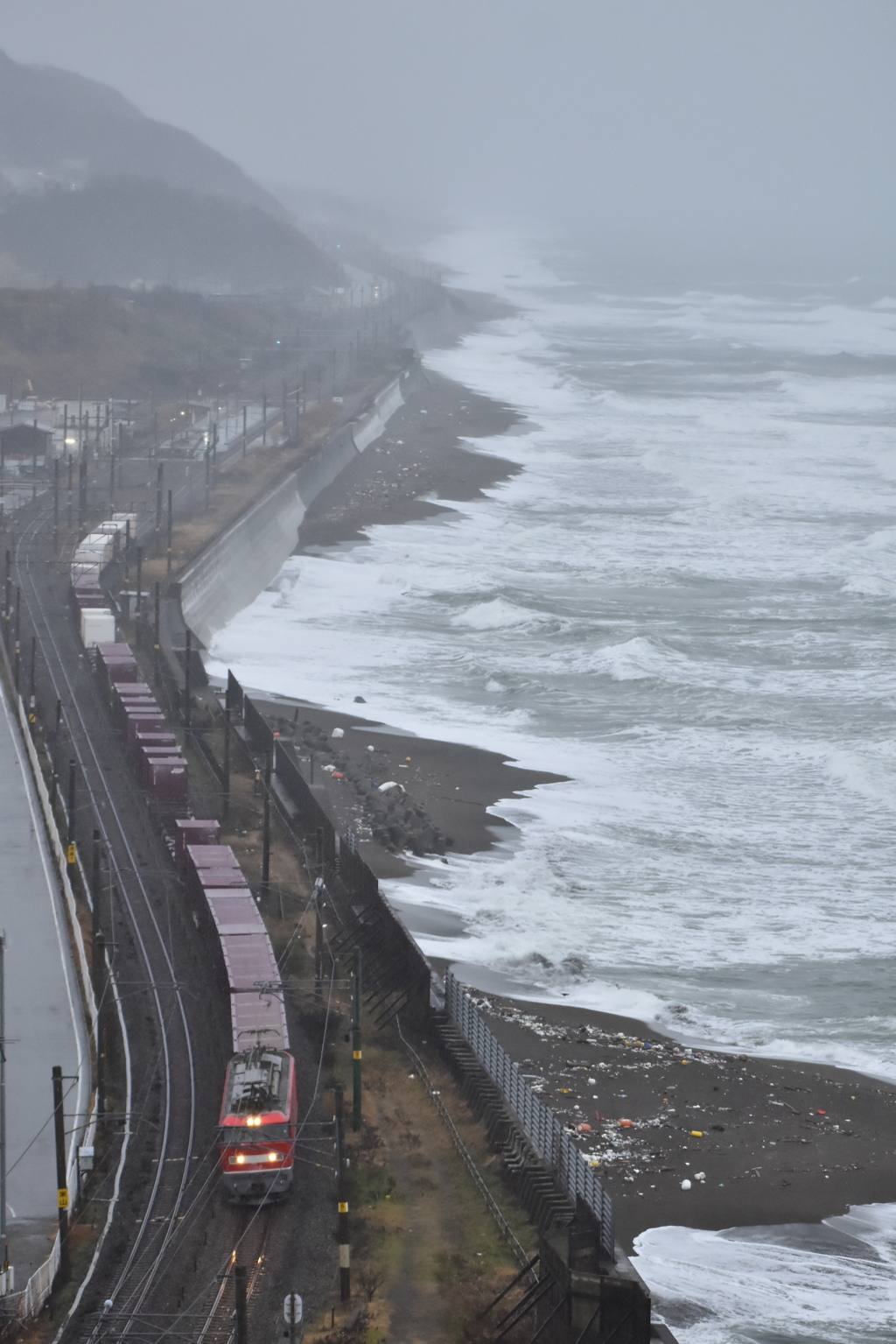 日本海縦貫線の冬