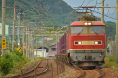 陸奥へ北上中