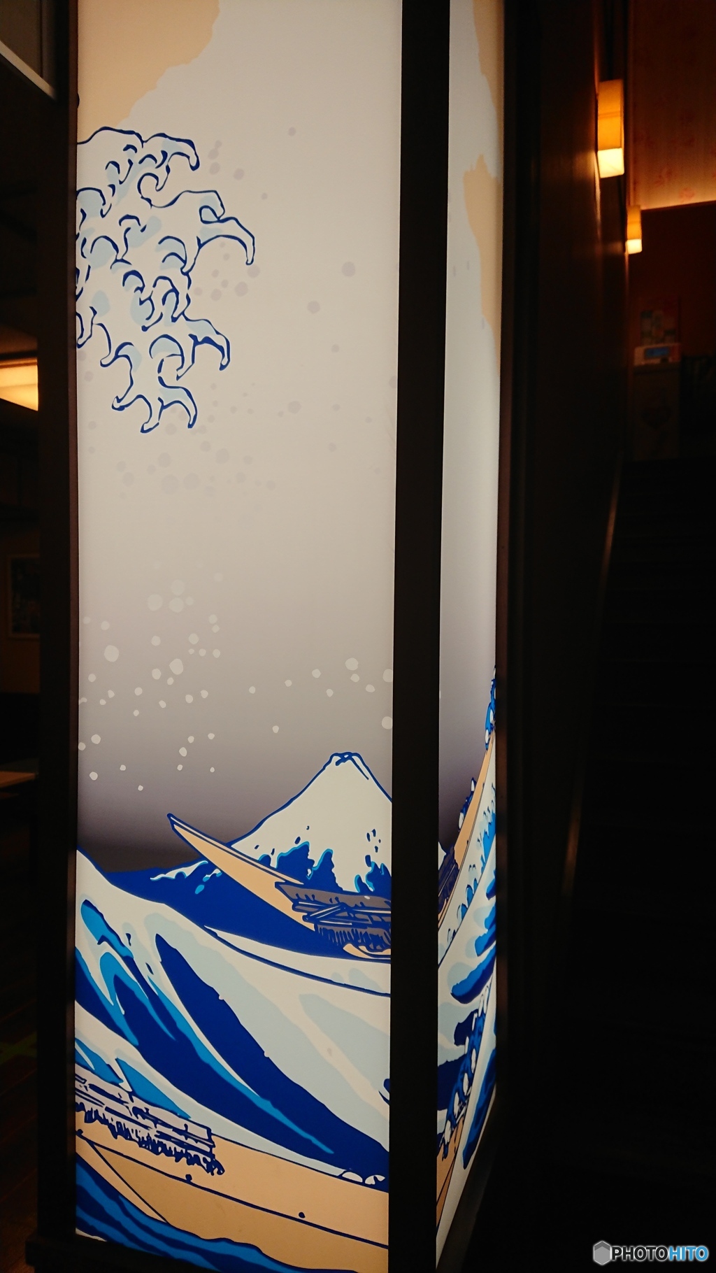 和なステンドグラス