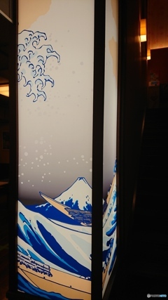 和なステンドグラス