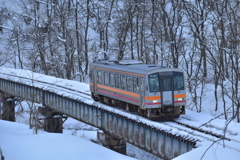 山影のローカル線