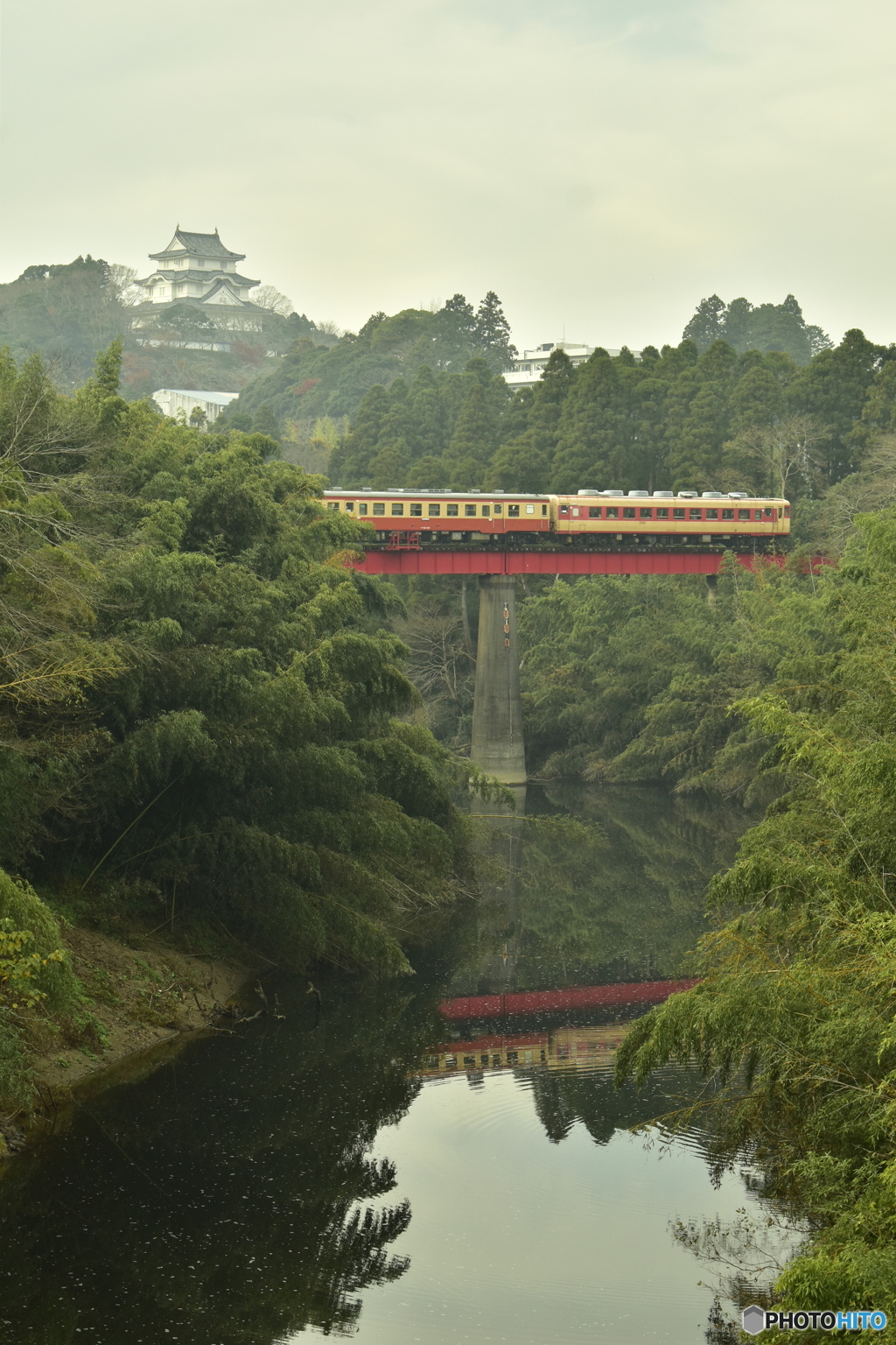 大多喜城と急行