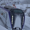 終点間際の大雪