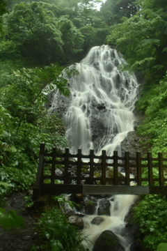 雨の鳥海巡り