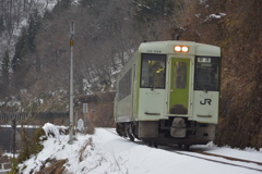 冬,飯山線