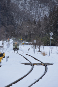 飯山線,冬