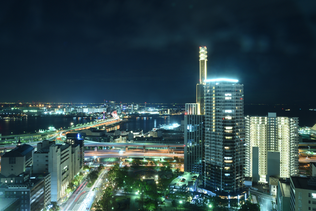 神戸市役所からの夜景