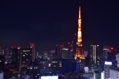 東京タワーの夜景