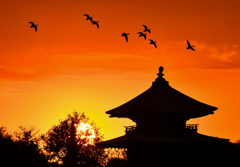 鞆の浦の夜明け