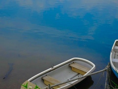 静かな湖畔