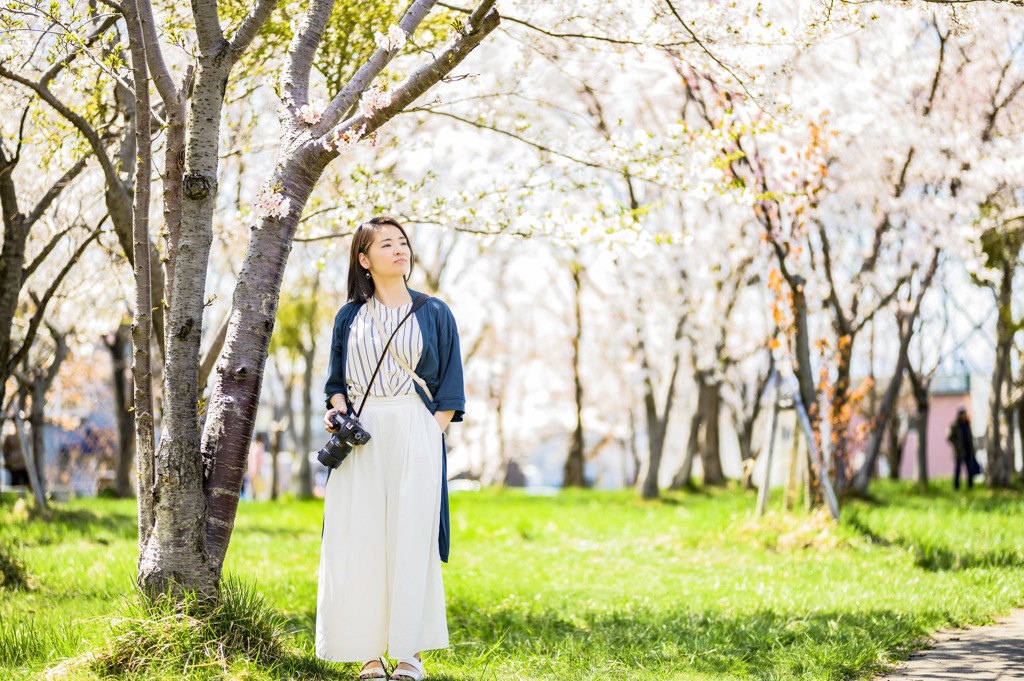 桜ポートレート