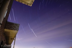 冬の星空byベランダ