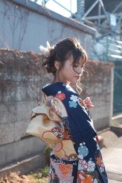 姉の成人式