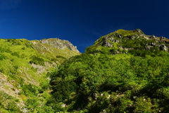 碧の双耳峰