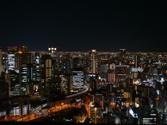 梅田スカイビルからの夜景