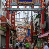 市場通りの平日