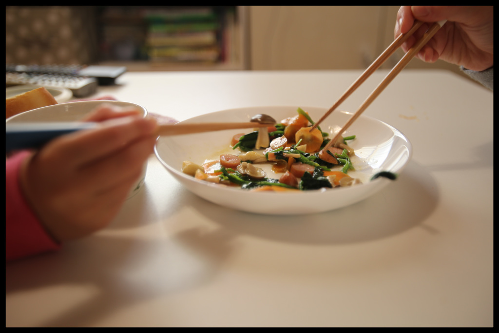 野菜もしっかり食べること