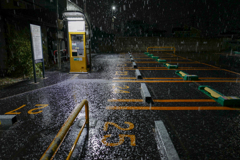 雪に変わる
