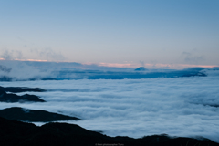 雲海と富士