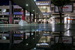 朝の駅