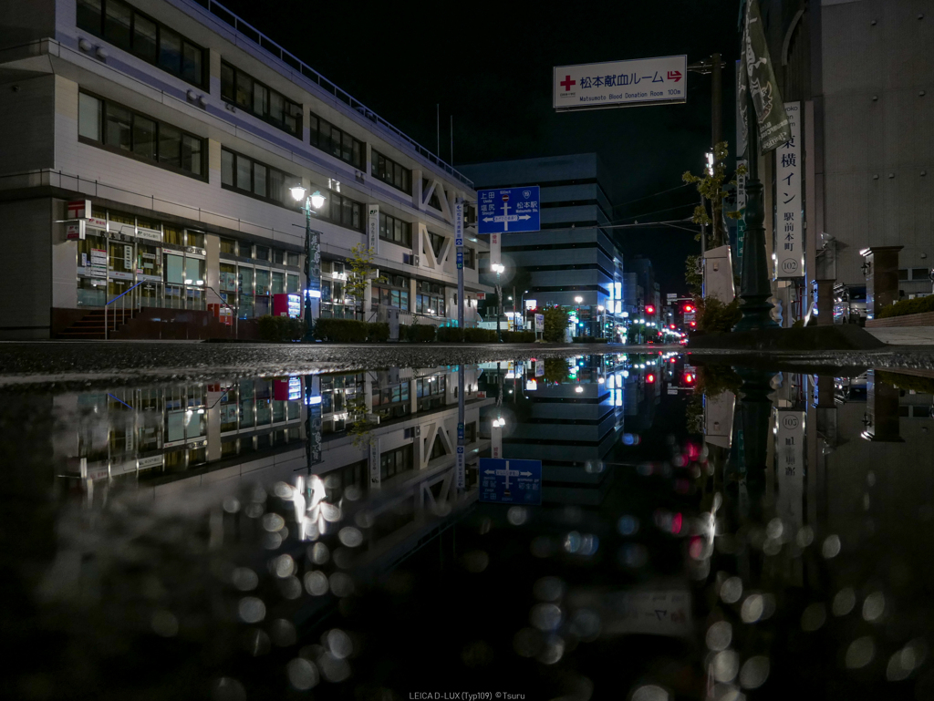 雨上がりの街