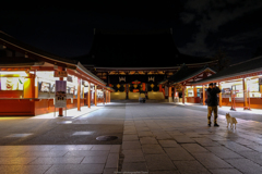 浅草寺朝5時半