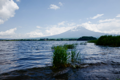 湖畔にて