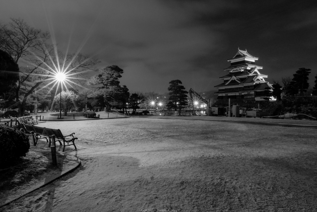 静かな松本城公園