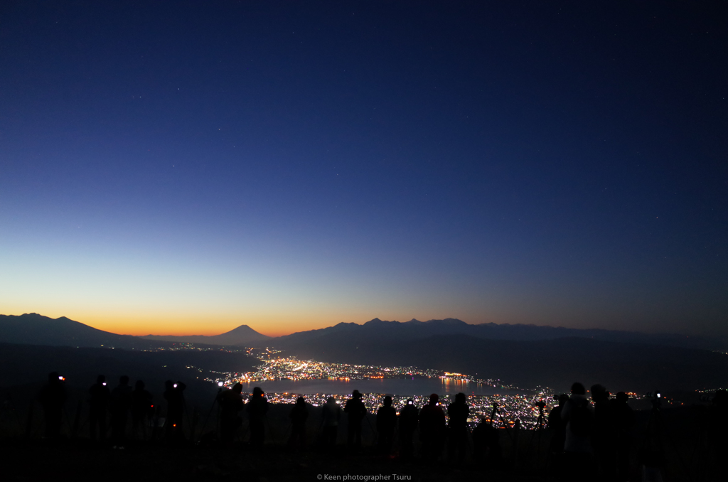 山頂に集う