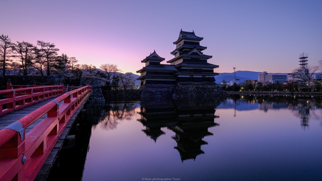 埋橋と城