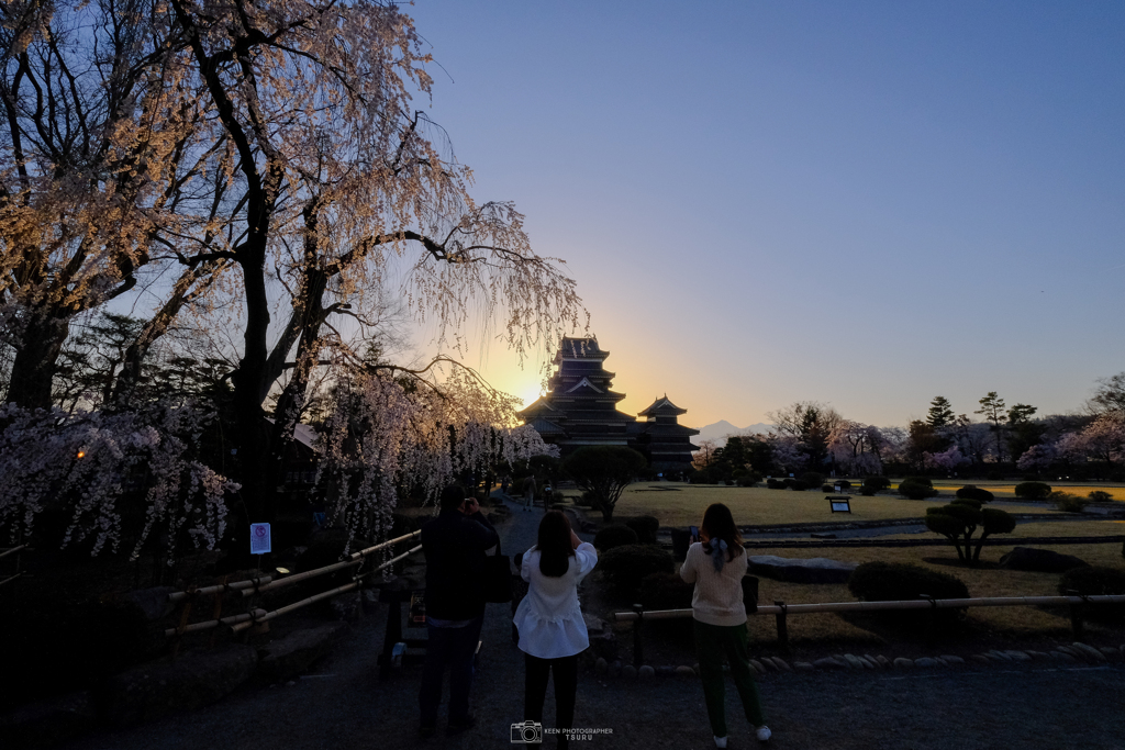 夕刻の城