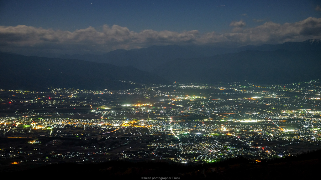 塩尻・松本夜景