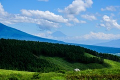 霧ヶ峰からの富士