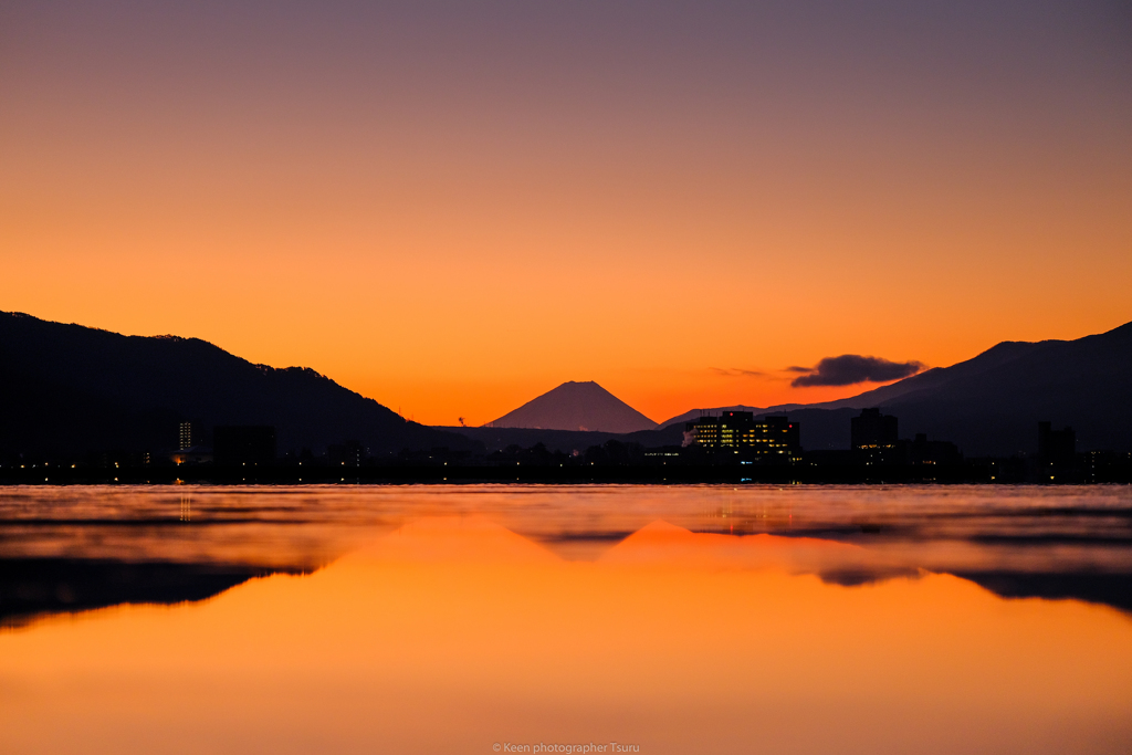 富士を写す