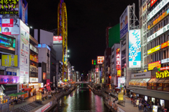 大阪の夜