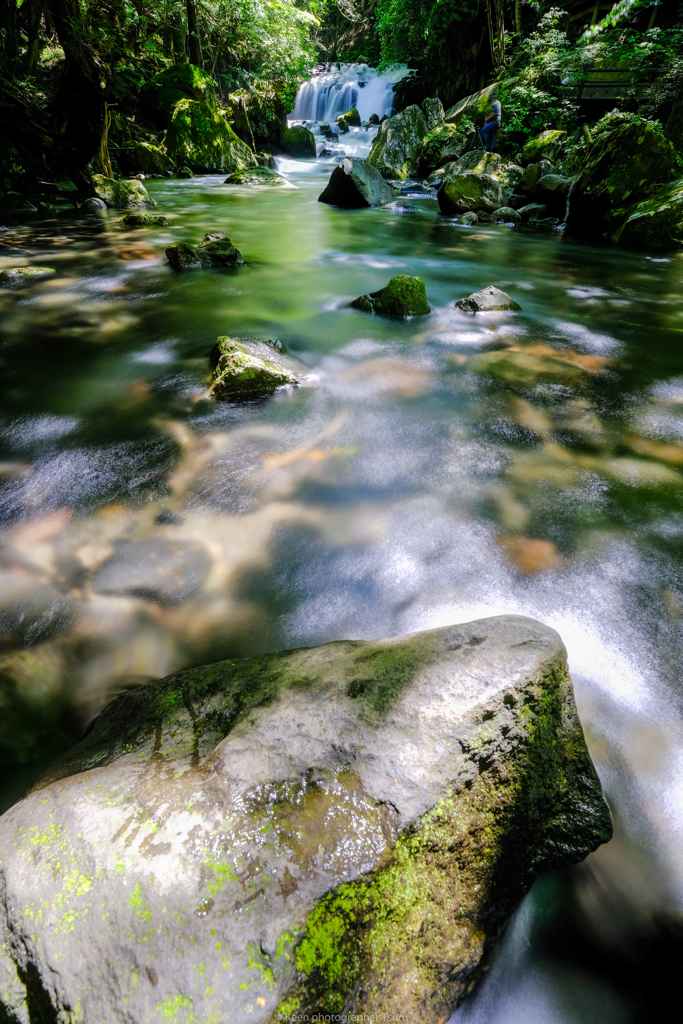 蓼科大滝と清流