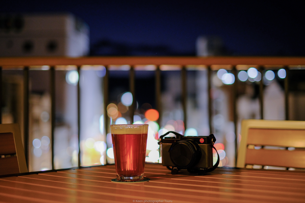 ビールとカメラ