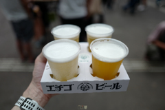 ビールは旨い