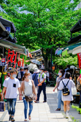 街の賑わい