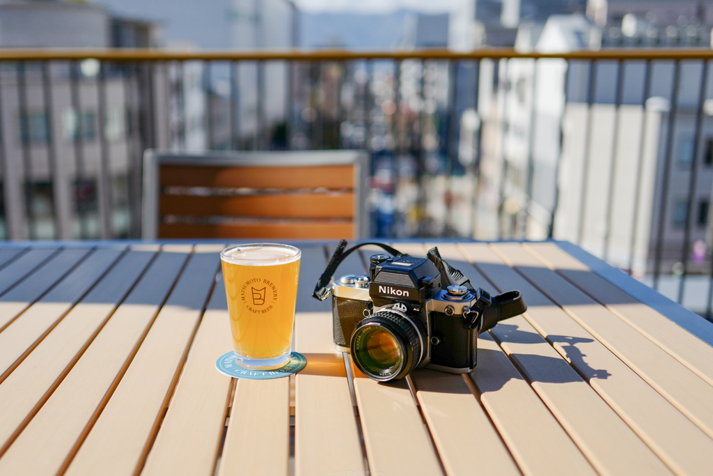 ビールとカメラ