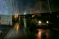 雨の日散歩