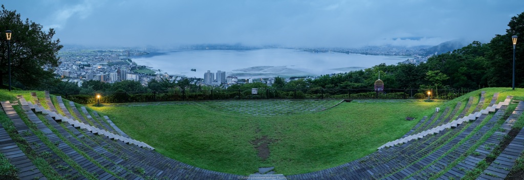 朝の立石公園
