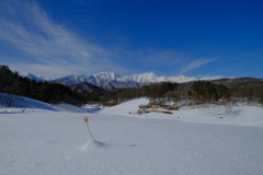 冬の中山高原