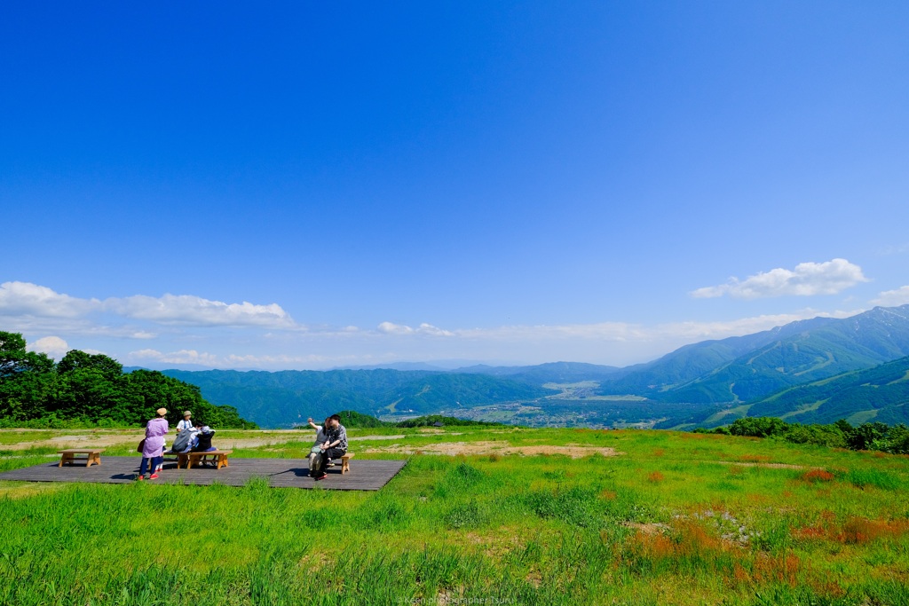 夏の岩岳