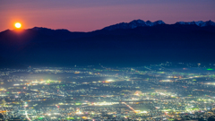 松本平夜景