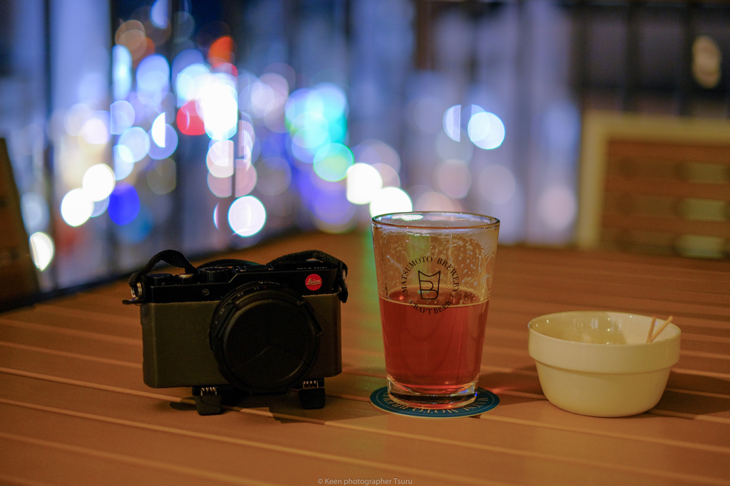 カメラとビールのある幸せ