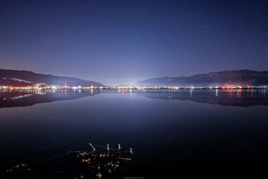 星を写す