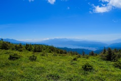 夏の鉢伏山頂