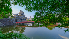 初夏の城