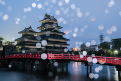 光雨を纏う
